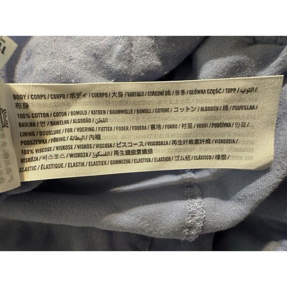 Abercrombie & Fitch Kids' Girls Dress Pockets Size 11-12 Blue White Floral Party - Picture 4 of 4